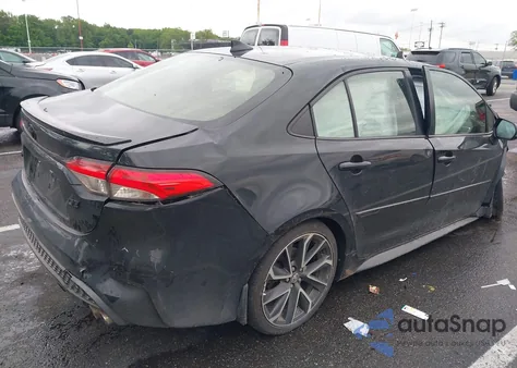 2020 Toyota Corolla Se/Se Nightshade Edition из США, поврежденный, VIN JTDS4RCEXLJ043476